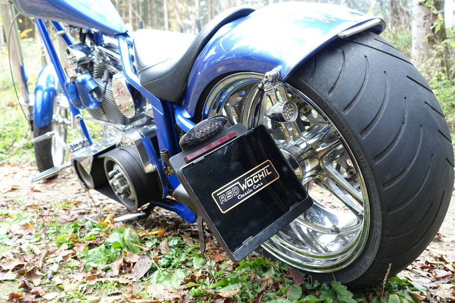 Oldtimer Harley Davidson „Chopper Performance“ Custom Bike Baujahr BJ 07/1988