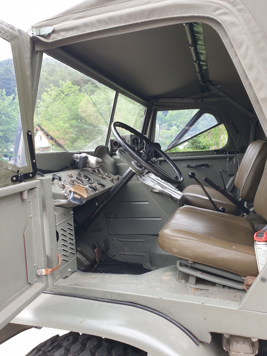 Mercedes Benz Unimog in rostfreiem Zustand mit niedriger Laufleistung Baujahr BJ 12/1959