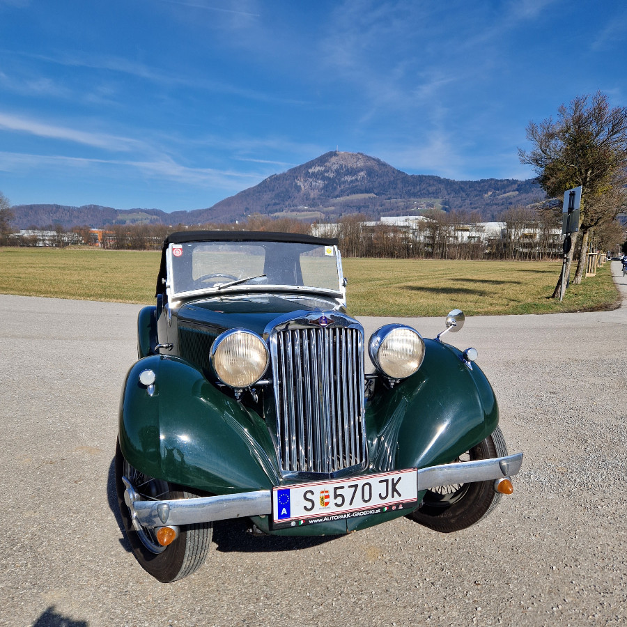 Historisch zugelassen: Sunbeam Talbot BA 10 sports tourer Baujahr BJ 01/1935