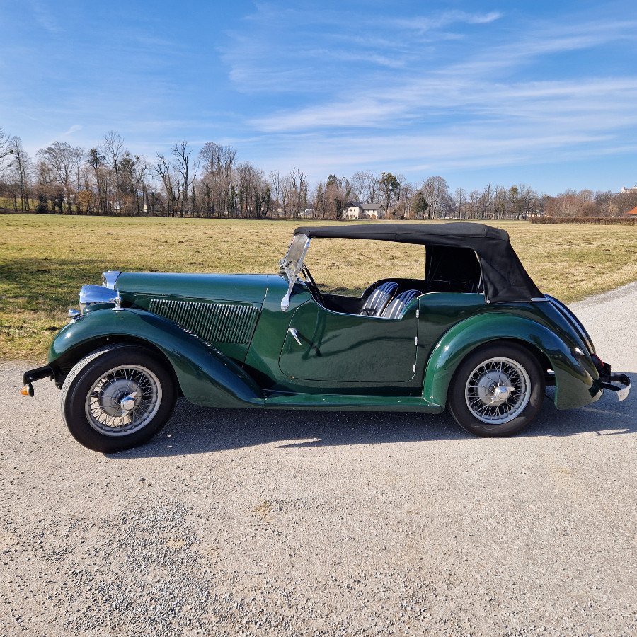 Historisch zugelassen: Sunbeam Talbot BA 10 sports tourer Baujahr BJ 01/1935