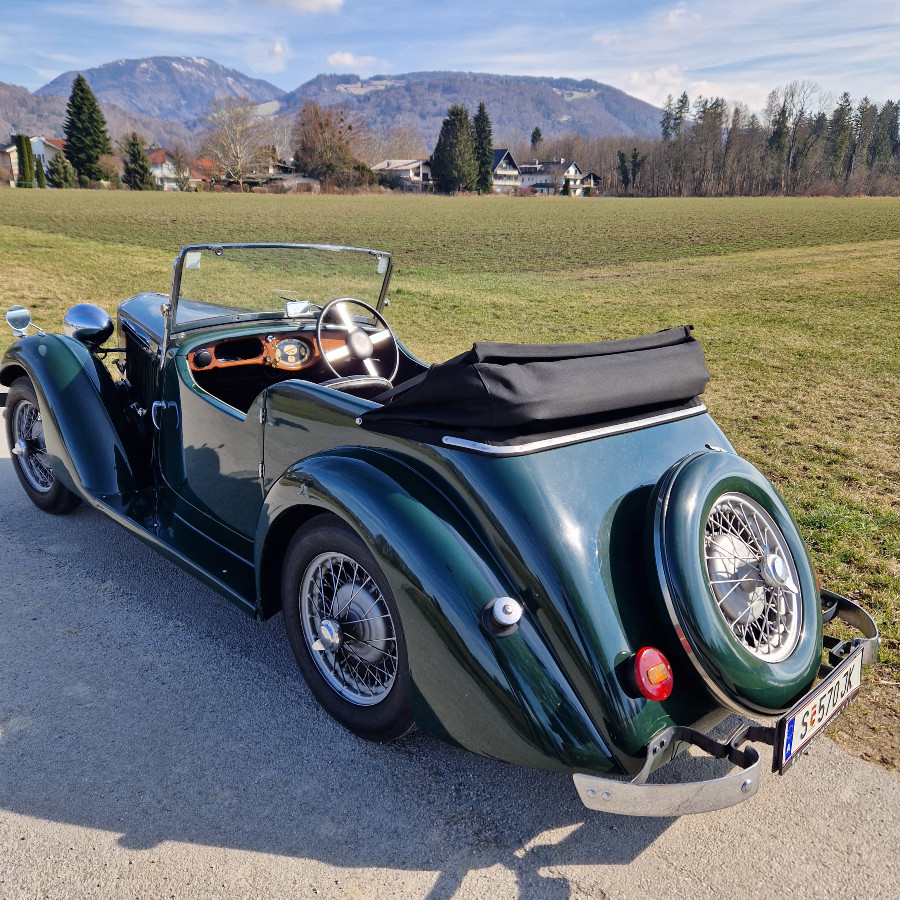 Historisch zugelassen: Sunbeam Talbot BA 10 sports tourer Baujahr BJ 01/1935