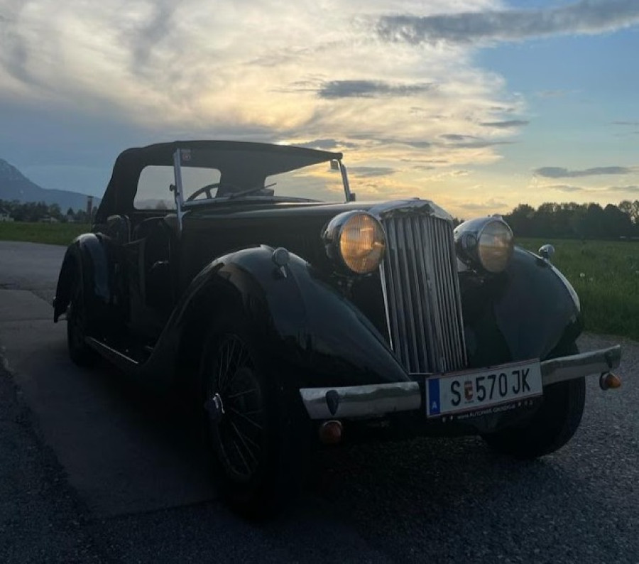 Historisch zugelassen: Sunbeam Talbot BA 10 sports tourer Baujahr BJ 01/1935
