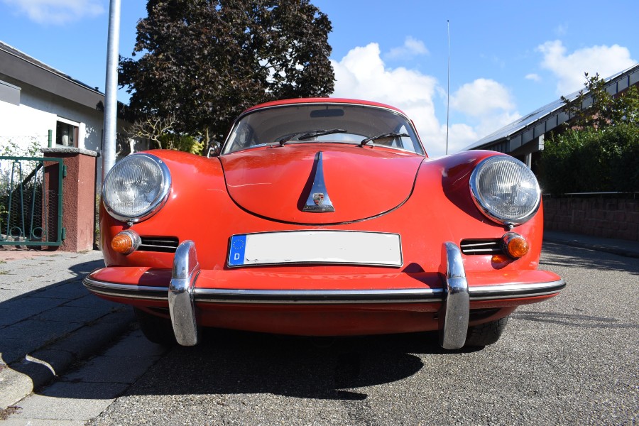Porsche 356 Coupe 1600 super gut erhalten zu erwerben Baujahr BJ 01/1961