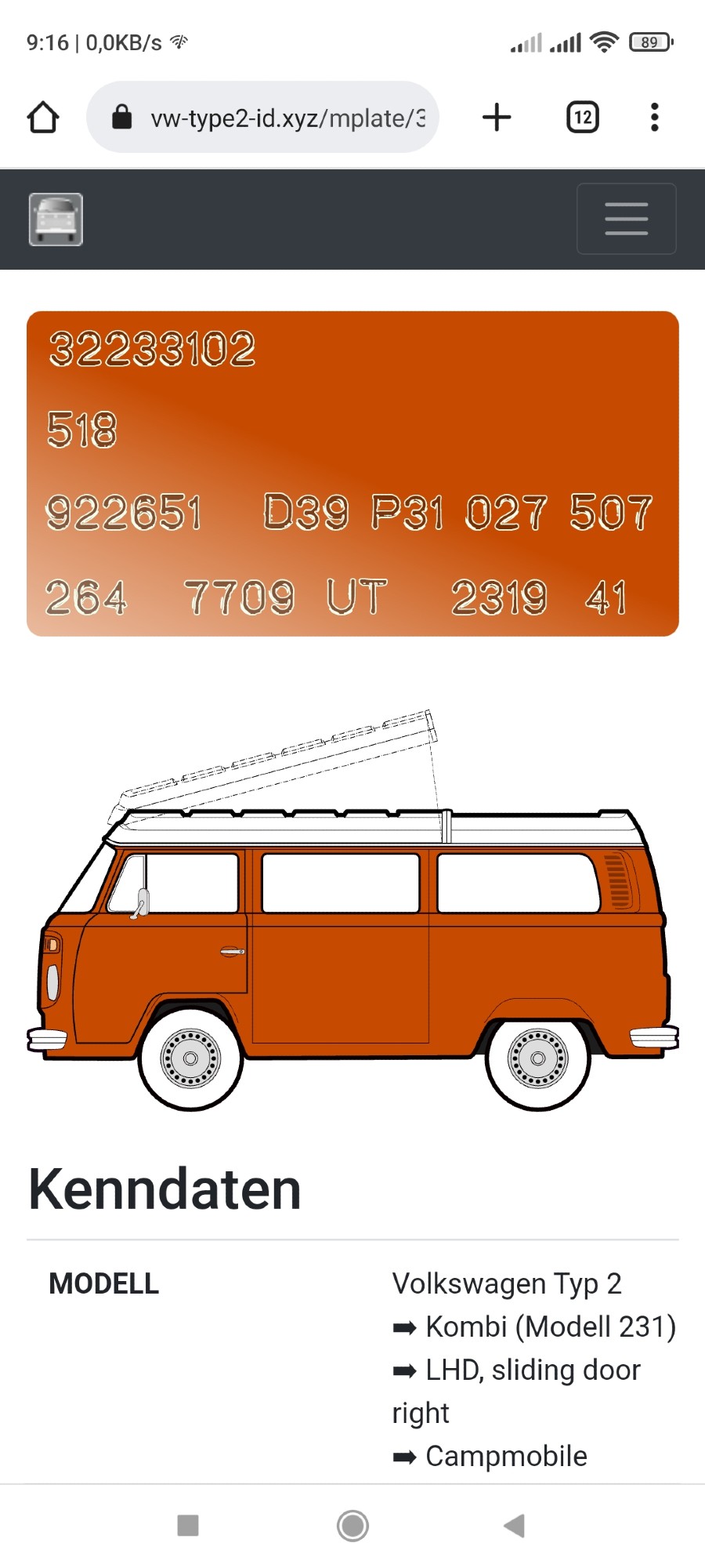 Historisch zugelassen: VW T2 guter Zustand im Angebot Baujahr BJ 01/1973