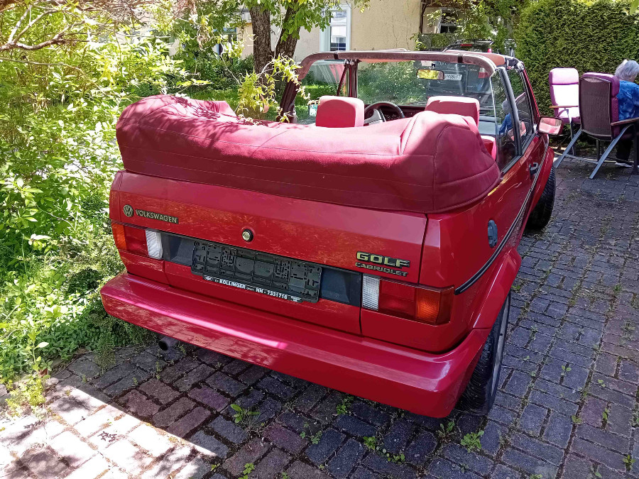 VW Golf 1 in gutem Zustand zu erwerben Baujahr BJ 07/1989