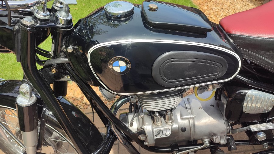 Top Zustand: BMW R 26 Restauriertes Motorrad mit Matching Numbers Baujahr BJ 03/1958