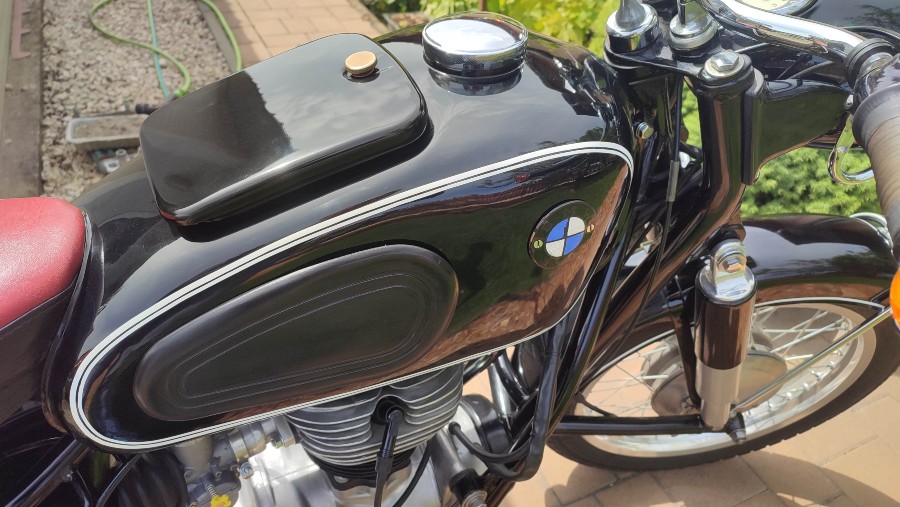 Top Zustand: BMW R 26 Restauriertes Motorrad mit Matching Numbers Baujahr BJ 03/1958