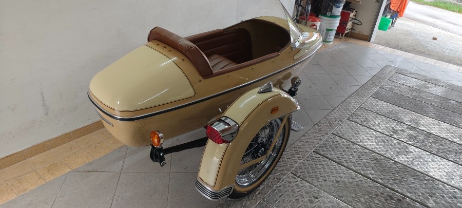 Harley Davidson FLH 1200 Oldtimer mit wahlweise Beiwagen Baujahr BJ 03/1977