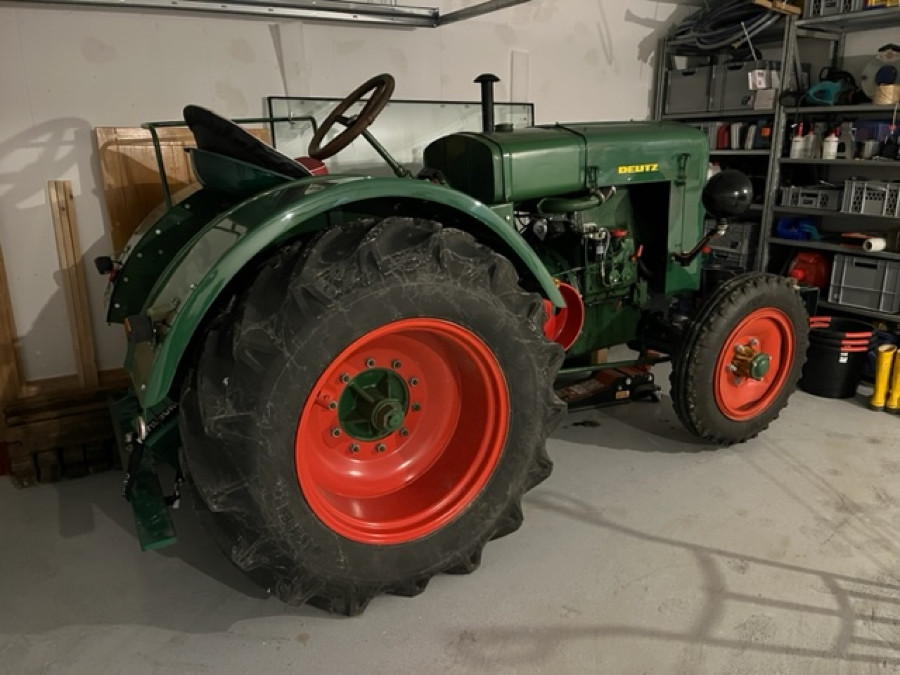 Historisch zugelassen: Deutz F2M315 Stahl in rostfreiem Zustand Baujahr BJ 07/1941