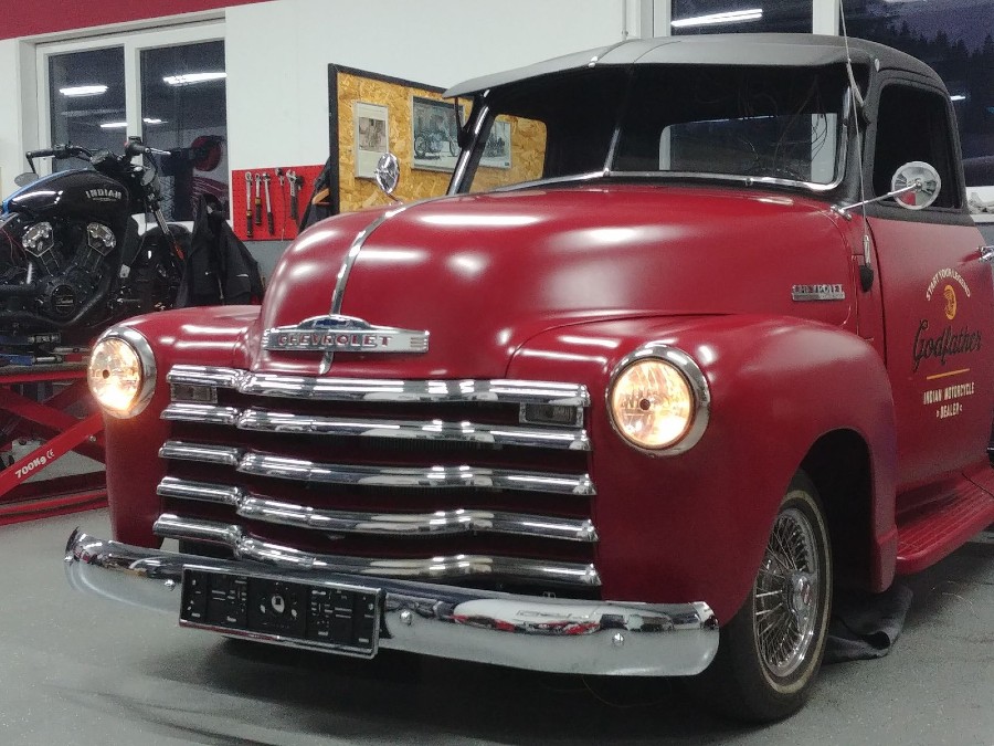 Biete Chevrolet 3100 Pickup Thriftmaster 1950 mit historischer Zulassung Baujahr BJ 06/1950