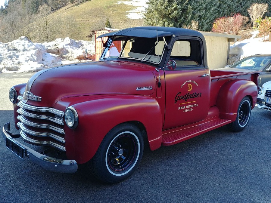 Biete Chevrolet 3100 Pickup Thriftmaster 1950 mit historischer Zulassung Baujahr BJ 06/1950