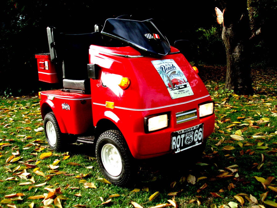 FREIZEIT SPASS FAHRZEUG ELEKTROMOBIL GRAF CARELLO SPASSMOBIL Baujahr BJ 05/2000