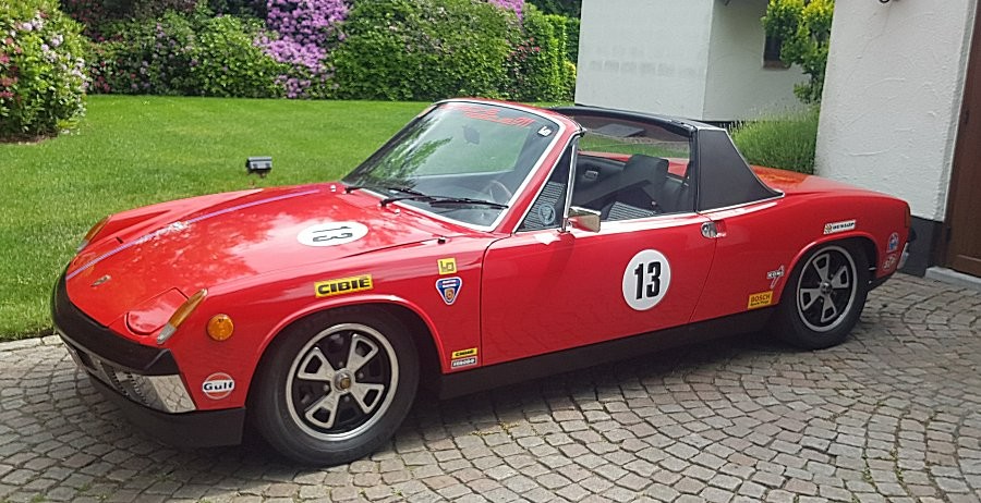Historisch zugelassen: Porsche 914 guter Zustand steht zum Verkauf Baujahr BJ 02/1974