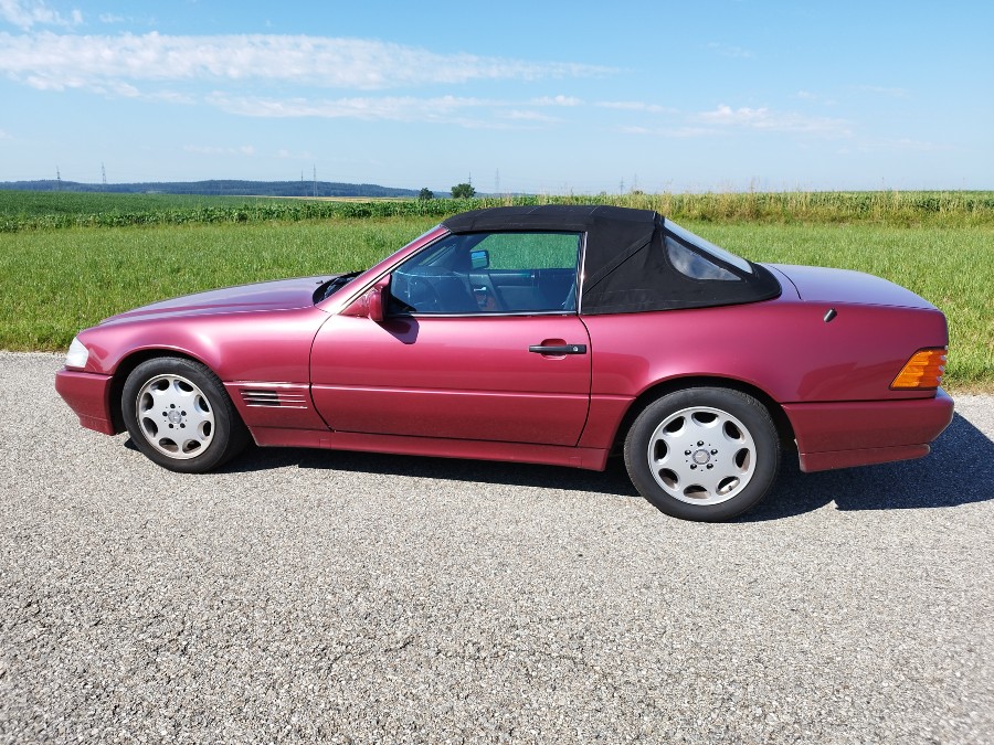 Biete Mercedes Benz SL-Klasse 500 gut erhalten mit gültigem Pickerl Baujahr BJ 05/1992