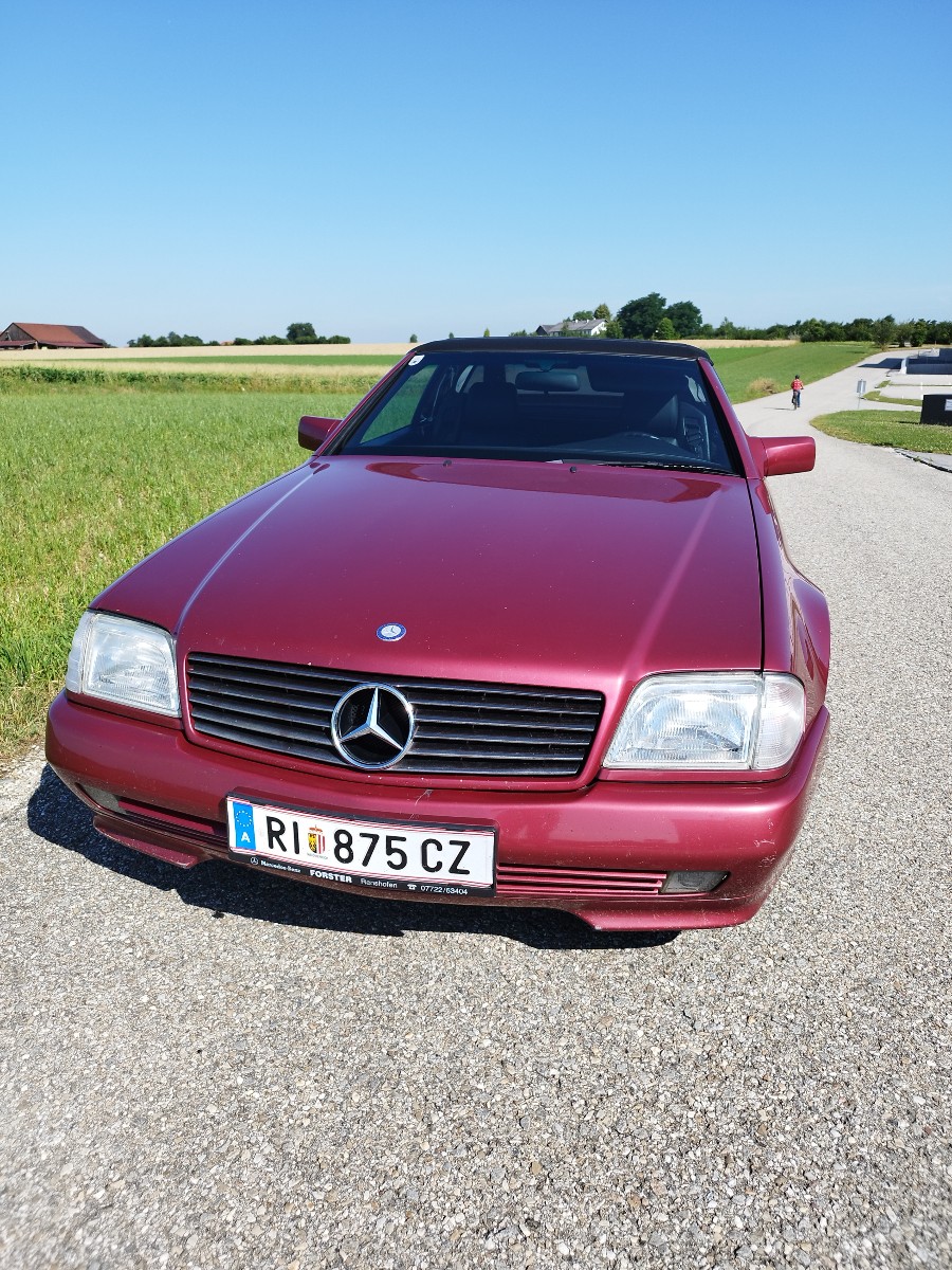 Biete Mercedes Benz SL-Klasse 500 gut erhalten mit gültigem Pickerl Baujahr BJ 05/1992