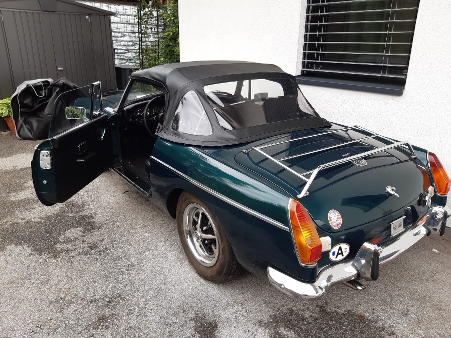 Historisch zugelassen: MG MGB in gutem Zustand Baujahr BJ 07/1972