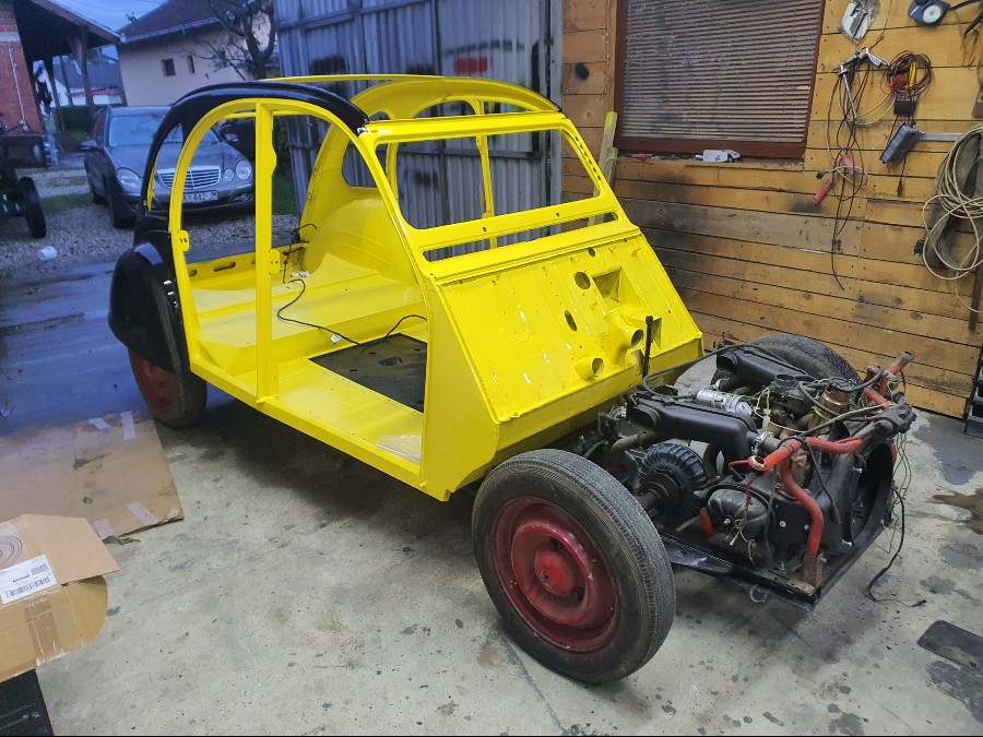 Top Zustand: Citroën 2CV Baujahr BJ 06/1974