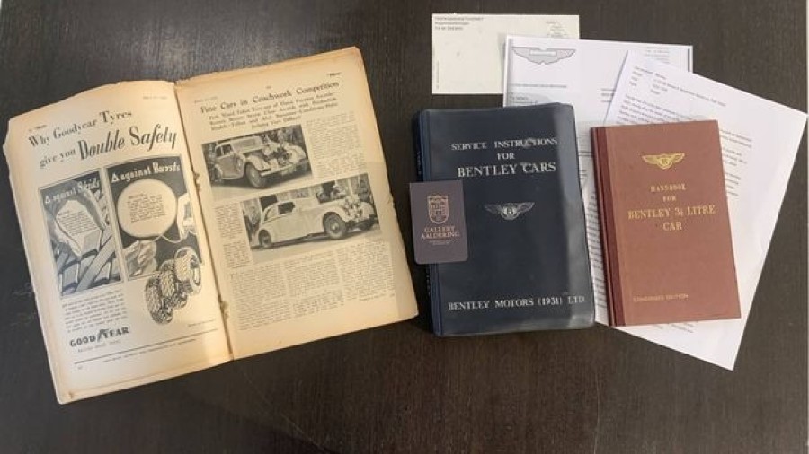 Bentley 3½ Liter „Streamline“ von Park Ward & Co Baujahr BJ 01/1933