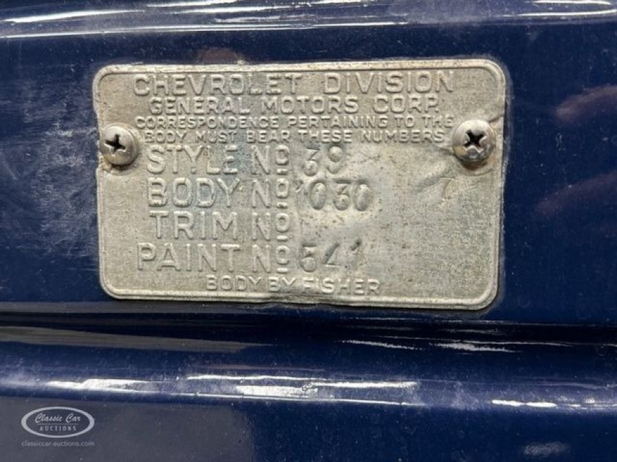 Chevrolet Master Deluxe Baujahr BJ 01/1939