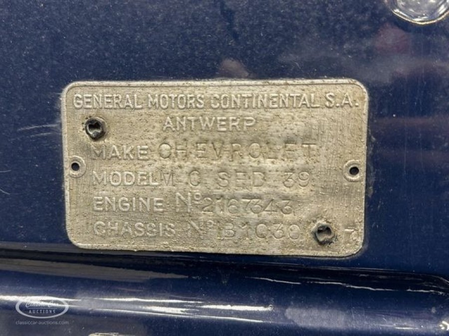 Chevrolet Master Deluxe Baujahr BJ 01/1939