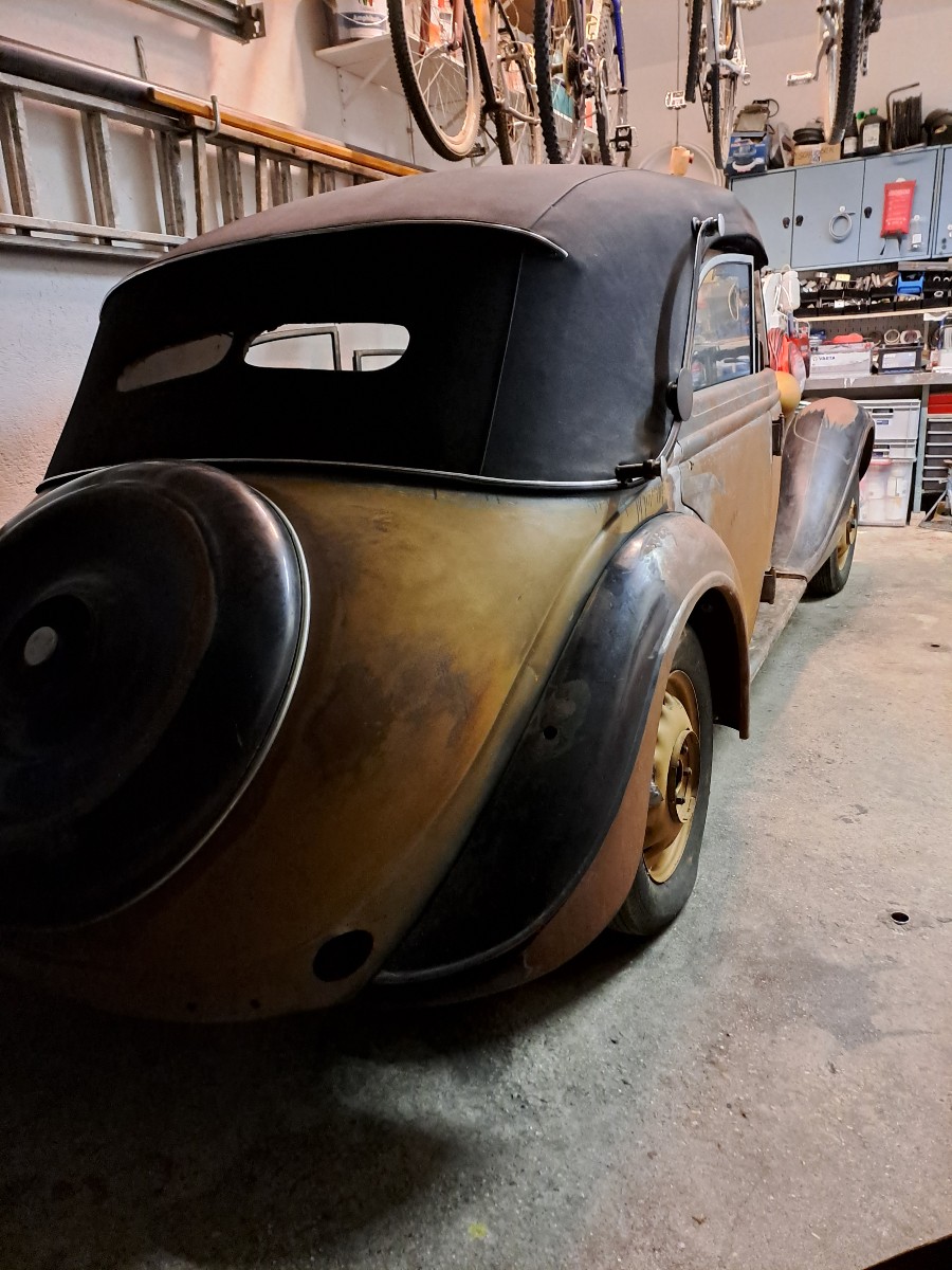 Oldtimer BMW 326 eingeschränkt fahrbar Baujahr BJ 05/1938