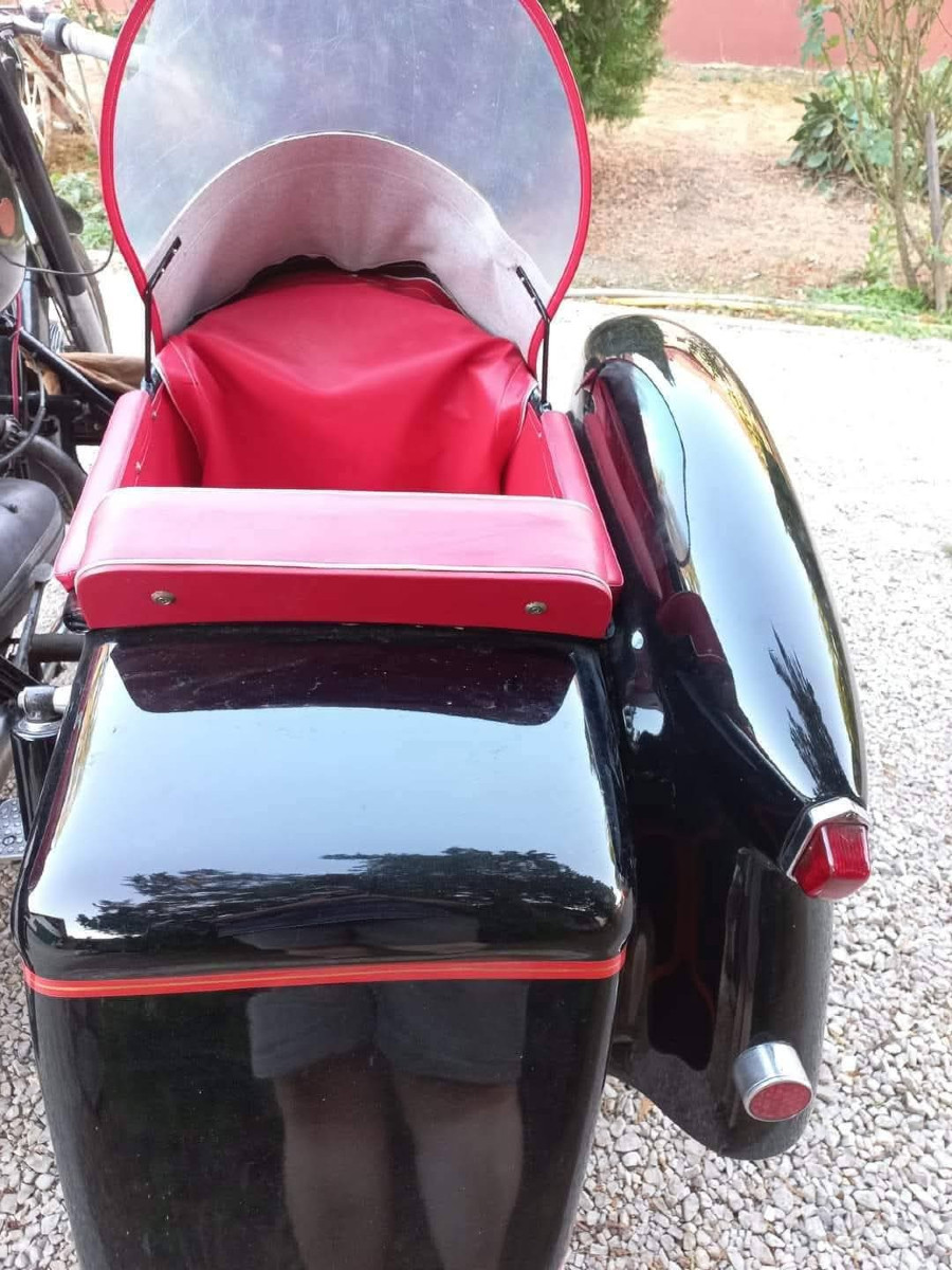 Pannonia T1 mit Seitenwagen in rostfreiem Zustand wenig gelaufen Baujahr BJ 12/1963