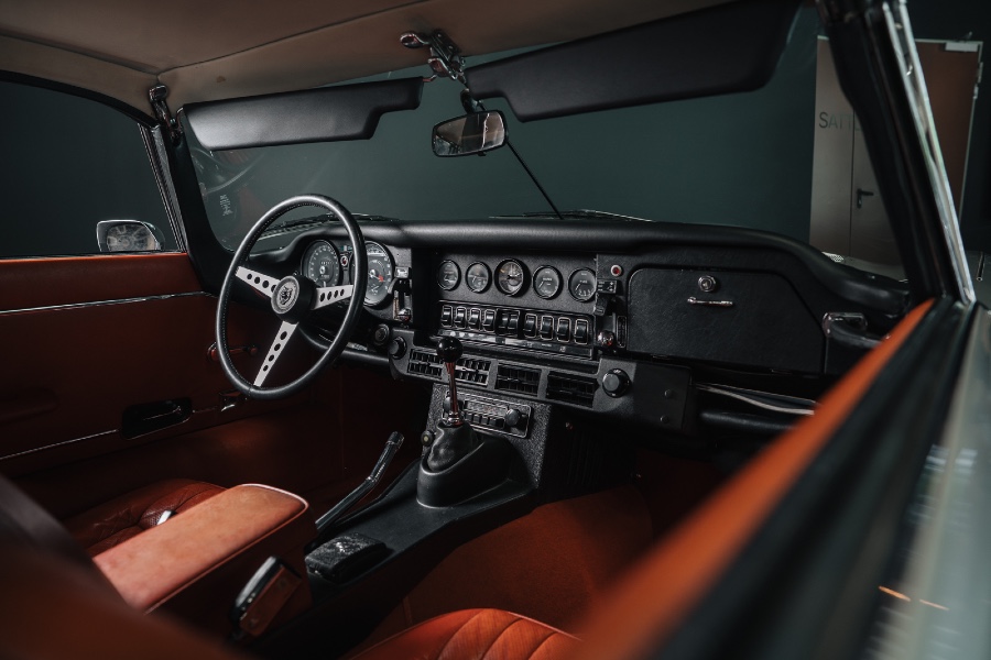 Jaguar E-Type 5.3 V12 guter Zustand mit niedrigem Kilometerstand Baujahr BJ 09/1974