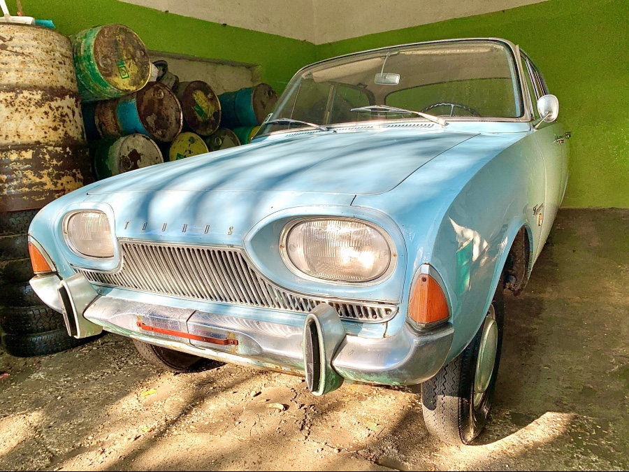 1961er Ford Taunus 17 M Super, P3 – 1,7 Ltr. mit niedrigem Kilometerstand Baujahr BJ 04/1961