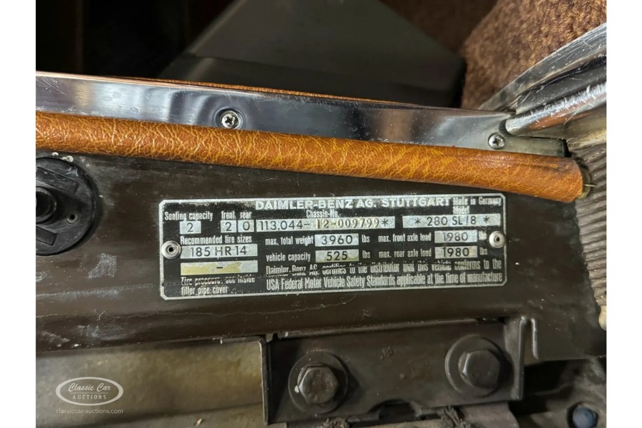 Mercedes Benz 280 SL Pagode PREISREDUZIERUNG! Baujahr BJ 01/1968