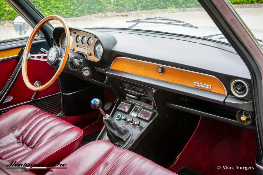 1972er Lancia 2000 Coupé in rostfreiem Zustand Baujahr BJ 09/1972