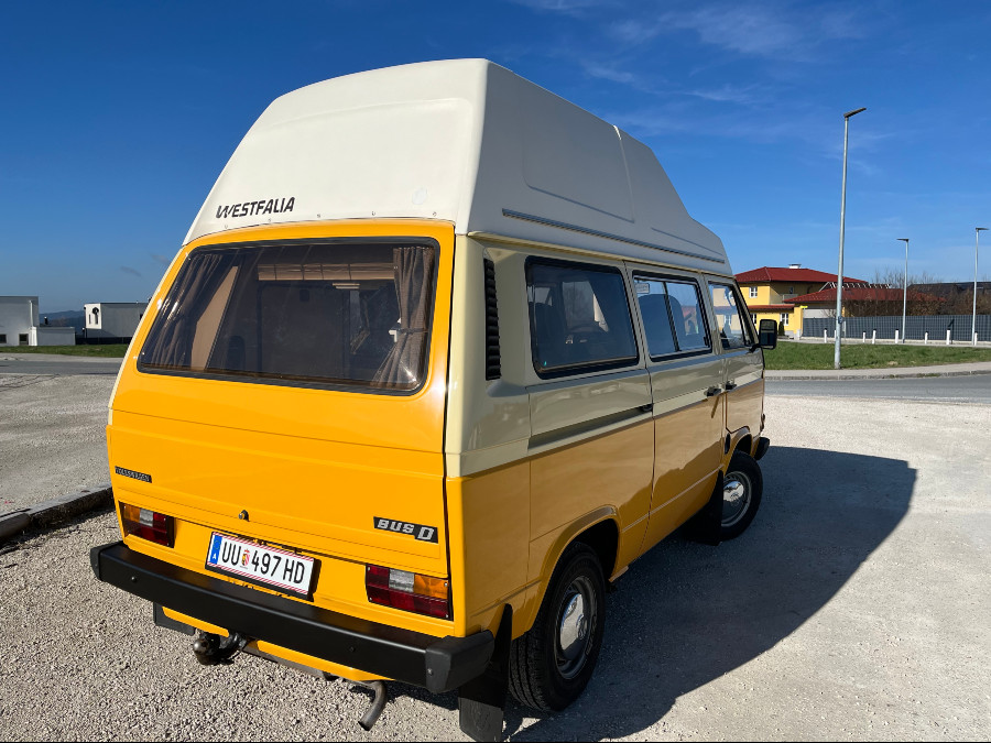 Biete VW T3 Camping Westfalia guter Zustand Baujahr BJ 09/1982