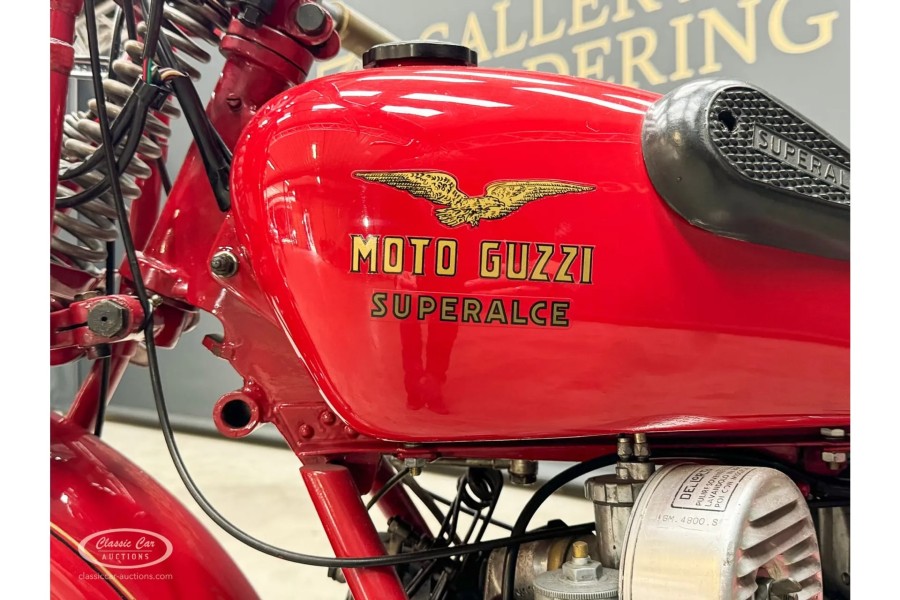 Moto Guzzi Superalce Privato Baujahr BJ 01/1952