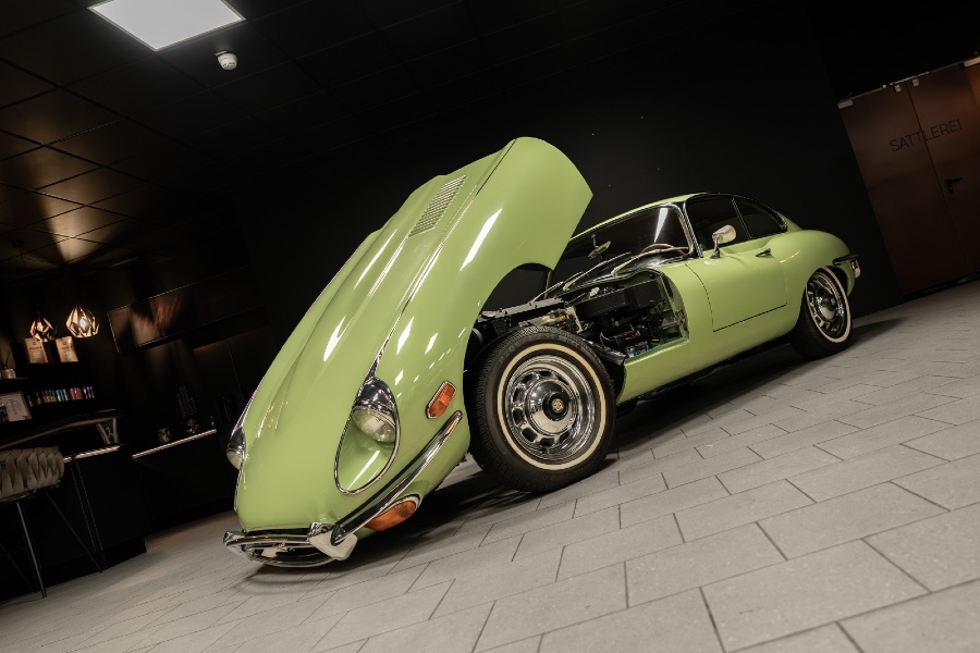 Jaguar E-Type guter Zustand mit Matching Numbers Baujahr BJ 07/1969