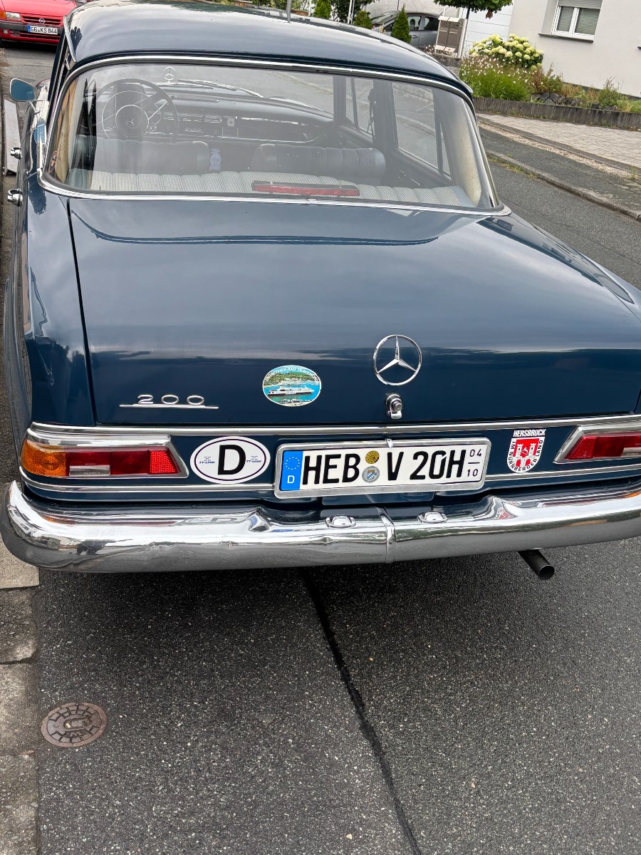 Oldtimer Mercedes Benz 200 guter Zustand Baujahr BJ 08/1967