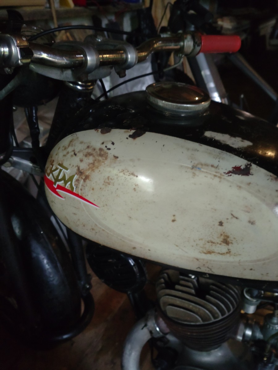 1958er KTM Trophy 125ccm, BJ.1958 gut erhalten mit niedrigem Kilometerstand Baujahr BJ 01/1958
