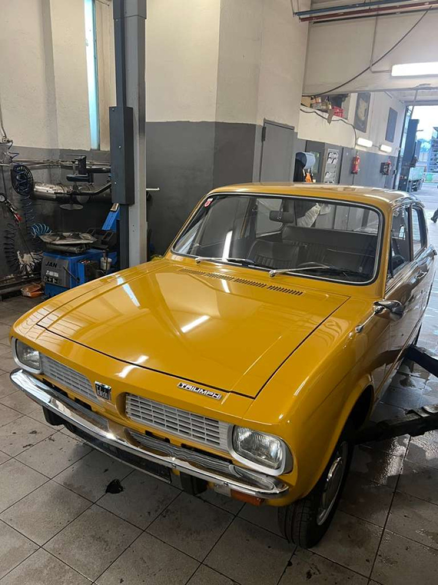 Triumph Toledo in gebrauchtem Zustand steht zum Verkauf Baujahr BJ 07/1971