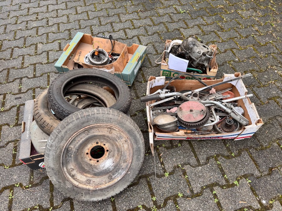 Oldtimer Puch Motorroller Type SR 150 Baujahr BJ 04/1963