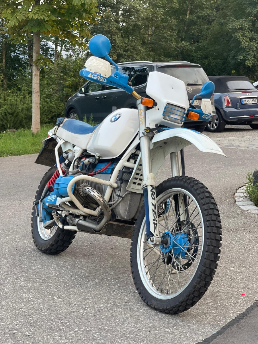 Biete BMW R 100 GS in gutem Zustand wenig gelaufen Baujahr BJ 06/1989