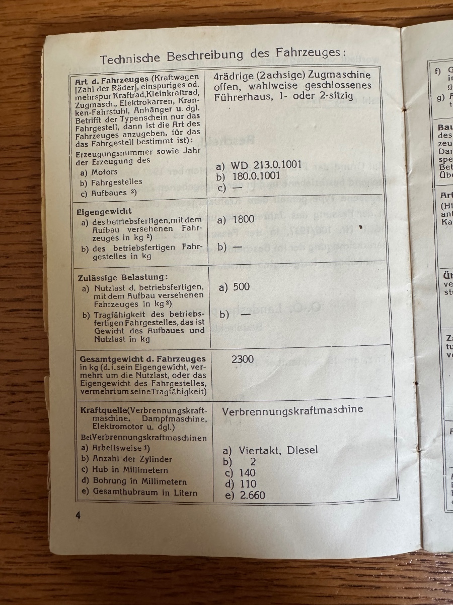 Für Bastler: Steyr 180 Baujahr BJ 01/1950