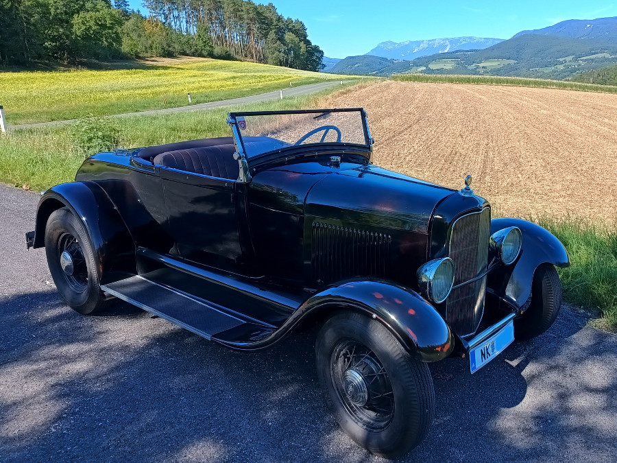 Historisch zugelassen: Ford Model A in rostfreiem Zustand Baujahr BJ 07/1929