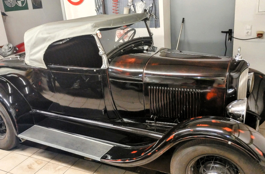 Historisch zugelassen: Ford Model A in rostfreiem Zustand Baujahr BJ 07/1929