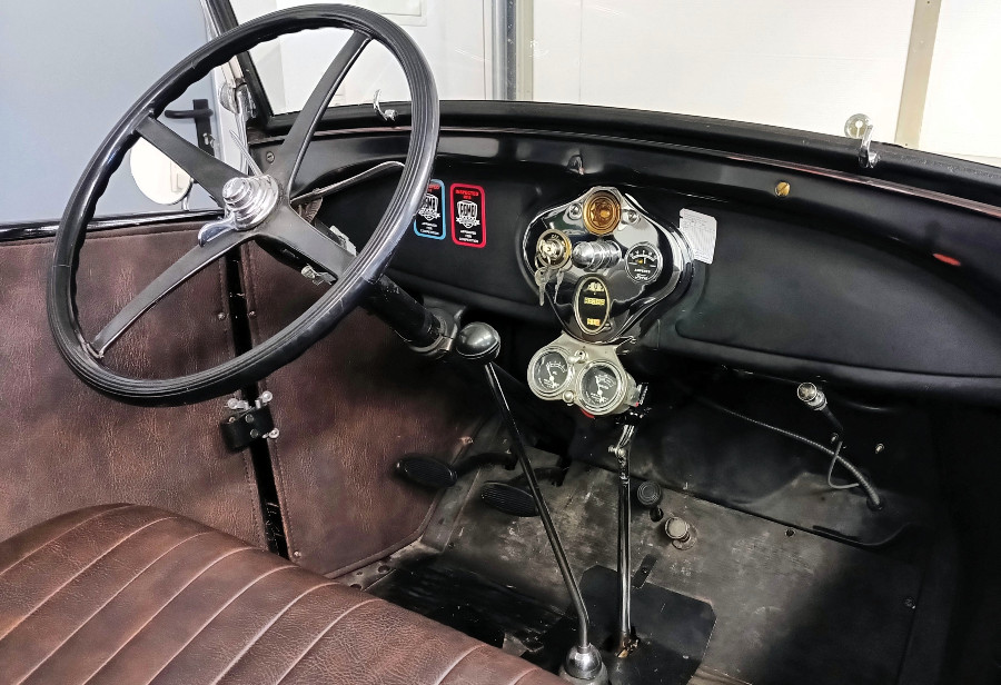 Historisch zugelassen: Ford Model A in rostfreiem Zustand Baujahr BJ 07/1929