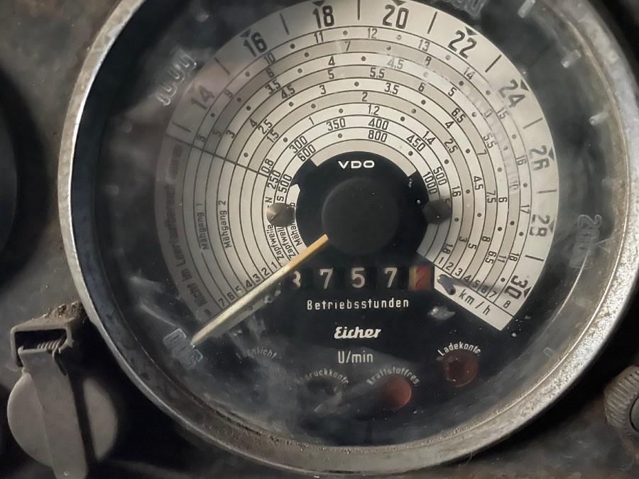 1969er Eicher Mammut II EA 600 S (Allrad) in gutem Zustand Baujahr BJ 05/1969