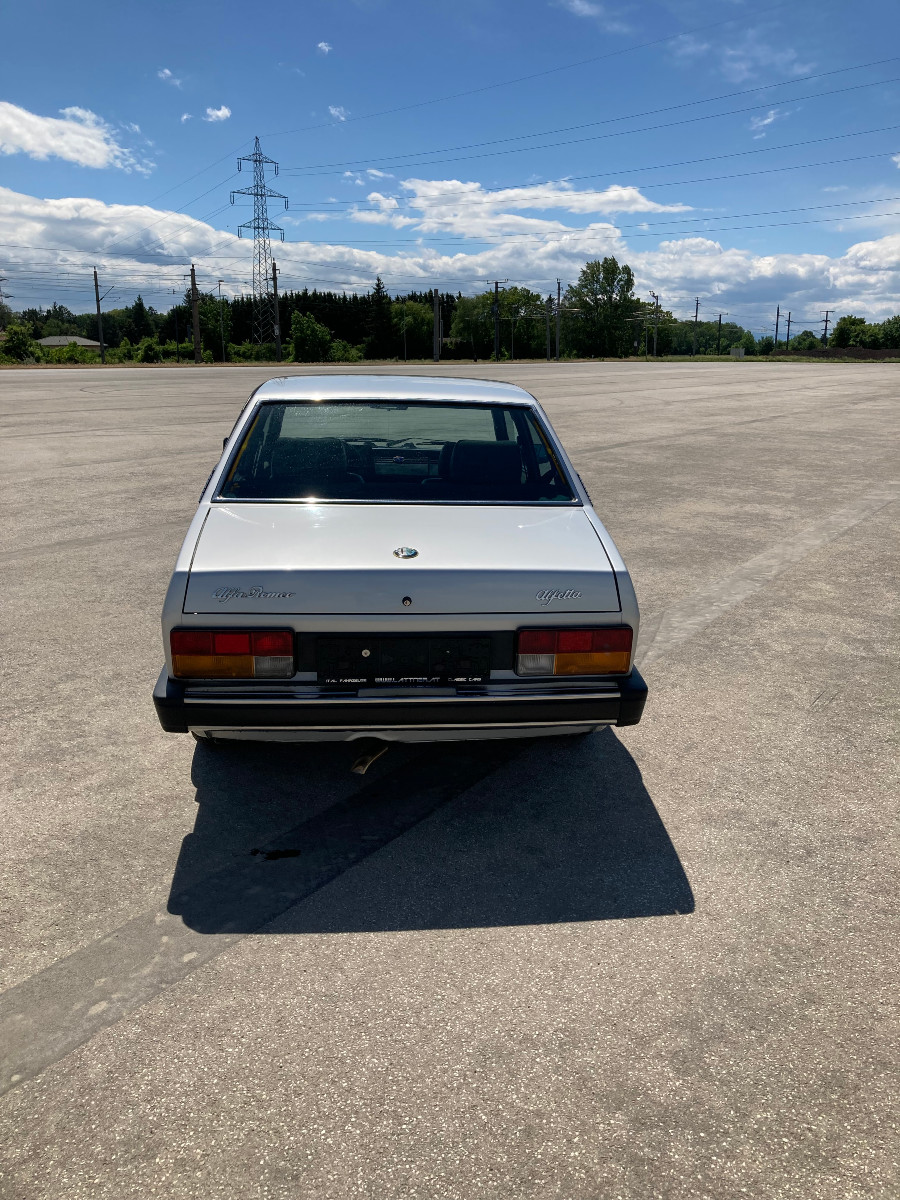 Alfa Romeo Alfetta 2.0 (Typ 116.55) guter Zustand im Angebot Baujahr BJ 01/1982