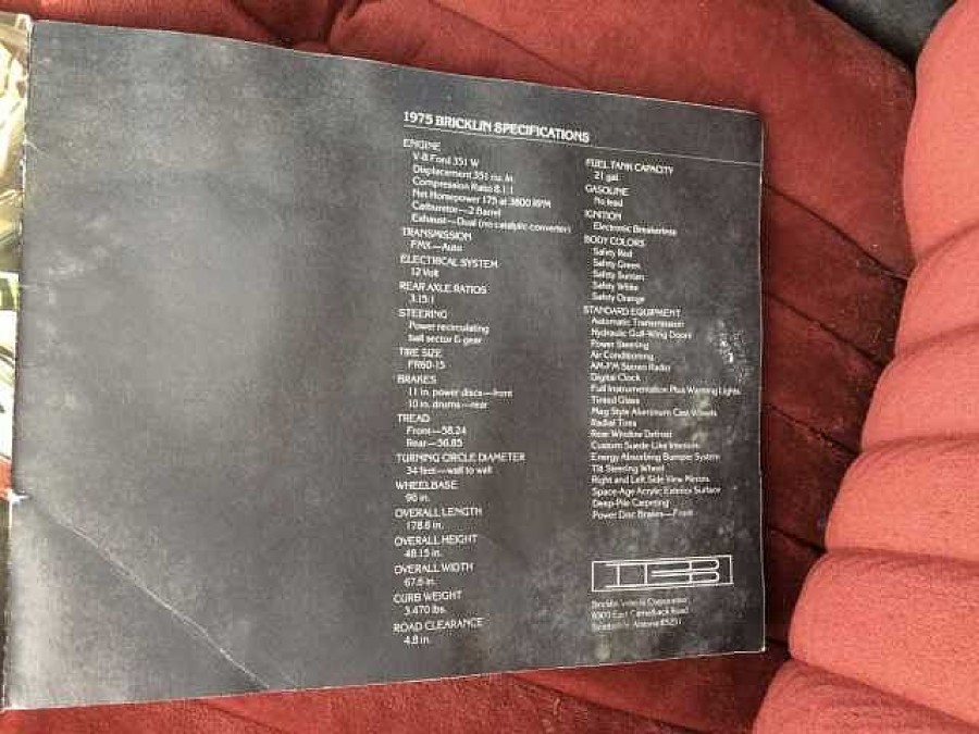 Bricklin SV1 Baujahr BJ 06/1975