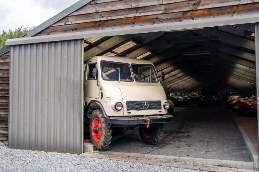 Mercedes Benz Unimog 401 - Westfalia frog-eye cab Baujahr BJ 09/1955
