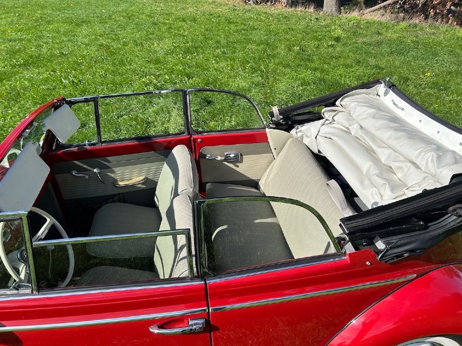 VW Käfer cabrio 1965 body off restauriert guter Zustand Baujahr BJ 02/1965