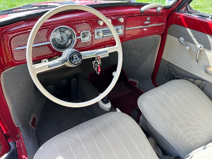 VW Käfer cabrio 1965 body off restauriert guter Zustand Baujahr BJ 02/1965