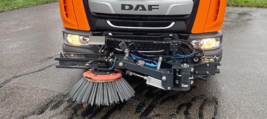 DAF LF 210 FA Kehrmaschine inkl. Pickerl Baujahr BJ 06/2003