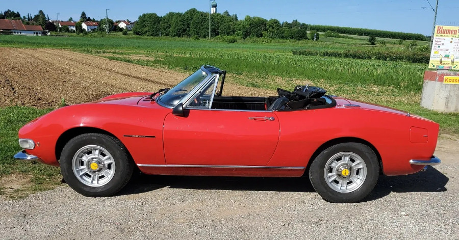 Historisch zugelassen: Fiat Dino Spider 2000 in gutem Zustand Baujahr BJ 07/1967
